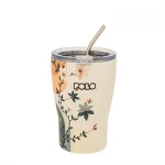 Polo Coffee Mug 350ml "Flowers White"