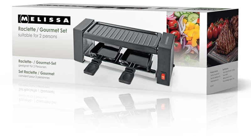MELISSA 16300031 Ηλεκτρική ψηστιέρα raclette, 400W