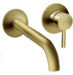 Μπαταρία Νιπτήρα Eντοιχιζόμενη Ferro Ciriculus Gold Brushed PVD (BCK3PABG)