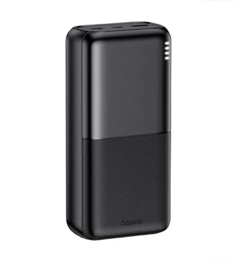 Remax RPP-177 Power Bank 30.000mAh με Θύρα USB-A & 2 Θύρες USB-C Μαύρο