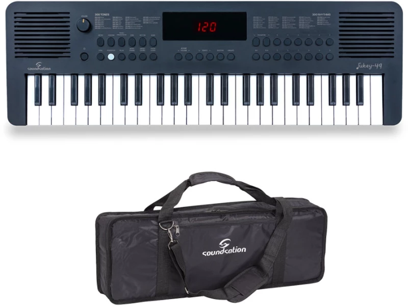 Soundsation JUKEY49 BUNDLE - Αρμόνιο τύπου arranger με 49 mini πλήκτρα και θήκη μεταφοράς
