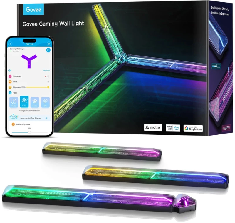 Govee H6063 (4+1) Gaming Wall Light - Gaming φωτιστικό τοίχου