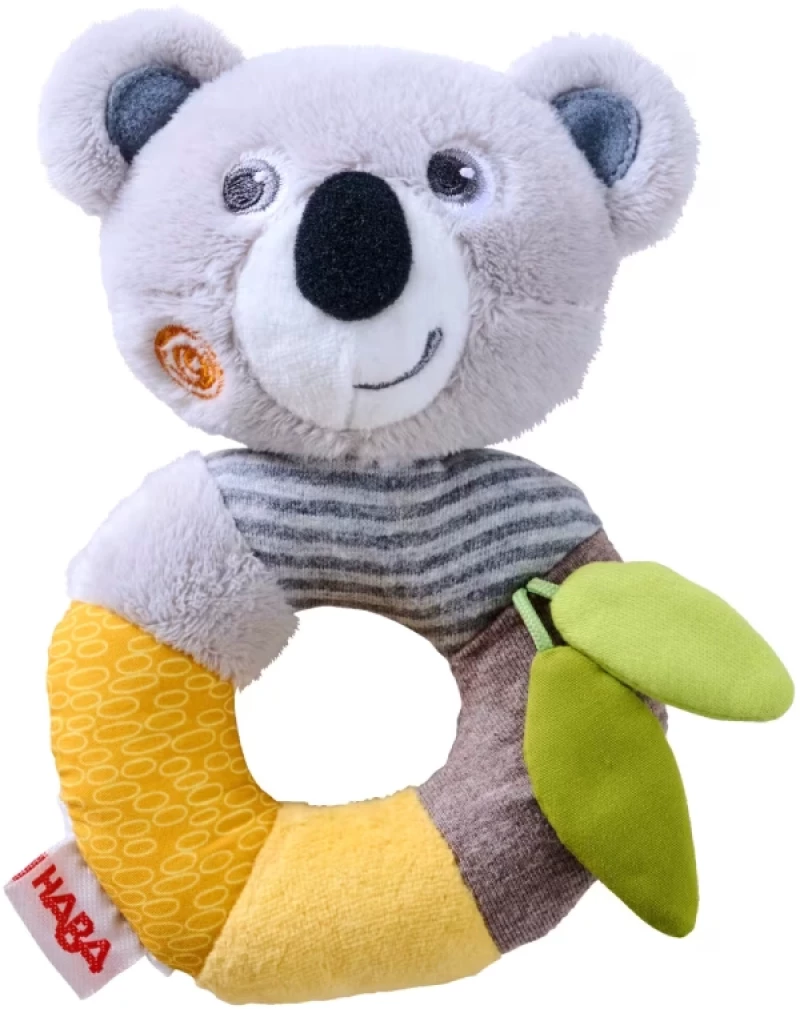 HABA Κουδουνίστρα Koala Μαλακή 6+ Μηνών – Παιχνίδι Μωρού με Ήχο