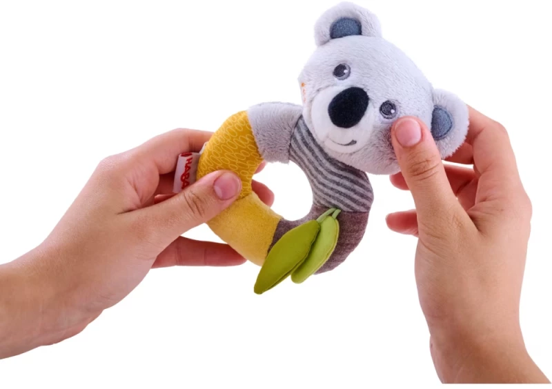 HABA Κουδουνίστρα Koala Μαλακή 6+ Μηνών – Παιχνίδι Μωρού με Ήχο