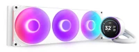 NZXT Kraken Elite 420 RGB Processor All-in-one liquid cooler 14 cm White 1 pc(s)