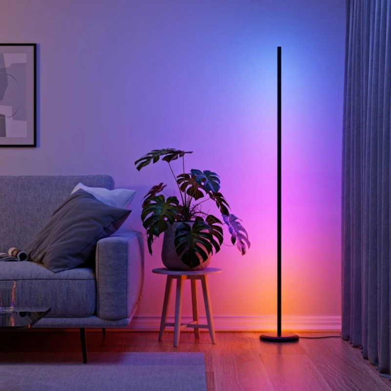 Smart floor lamp Nanoleaf 22W 1700Lm (black)