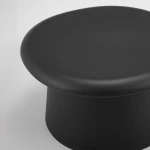 RIVVA COFFEE TABLE ΜΑΥΡΟ 70x70x39cm