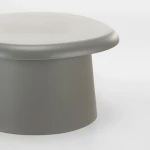 RIVVA COFFEE TABLE ΓΚΡΙ 70x70x39cm