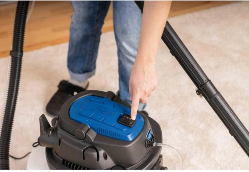 Σκούπα Υγρών / Στερεών 1600W Με Ανοξείδωτο Κάδο 20lt Scheppach