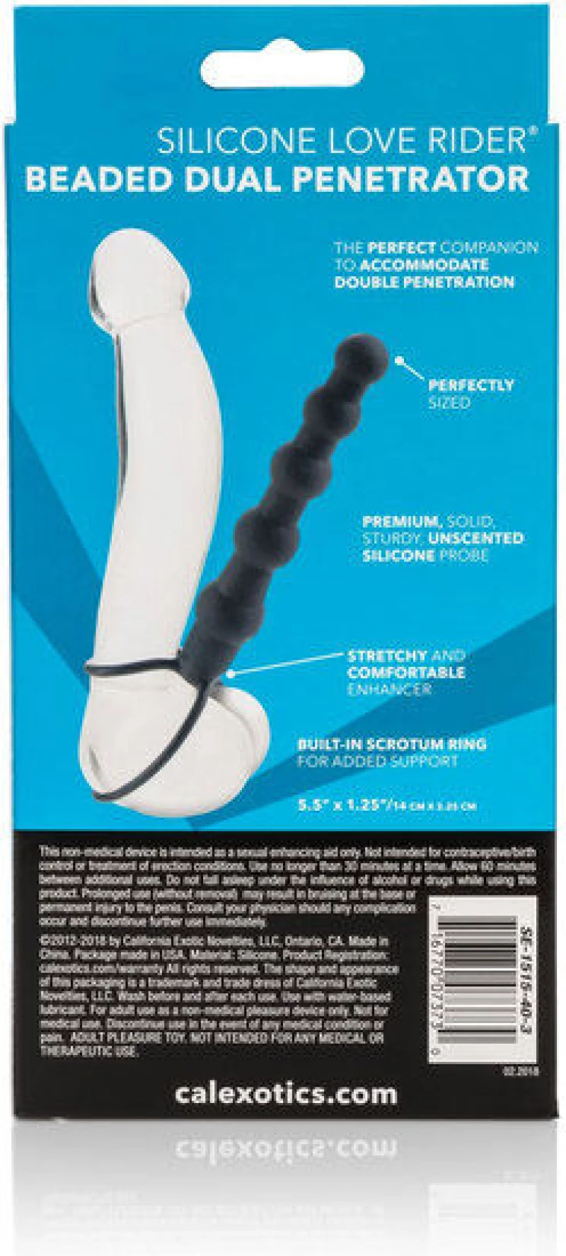 CALEX BEADED DUAL PENETRATOR BLACK