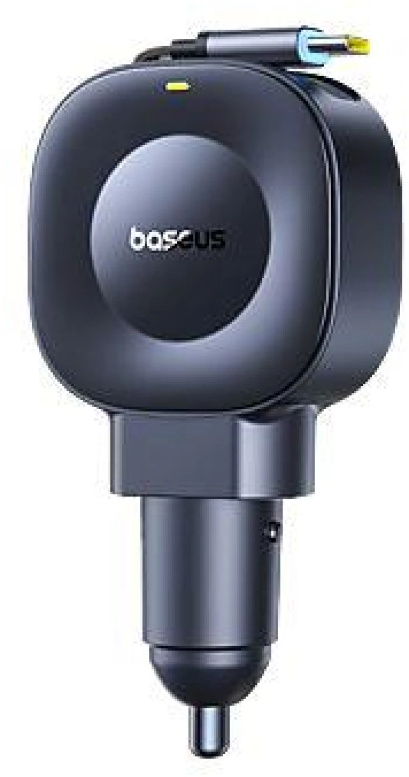 BASEUS PRIME TRIP VR2, ΦΟΡΤΙΣΤΗΣ ΑΥΤΟΚΙΝΗΤΟΥ, ΠΤΥΣΣΟΜΕΝΟ ΚΑΛΩΔΙΟ, 30W, ΜΑΥΡΟ