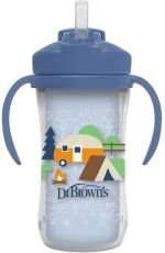 DR. BROWN'S Κύπελλο θερμός με καλαμάκι 300 ml αγόρι TC 01202-HOME