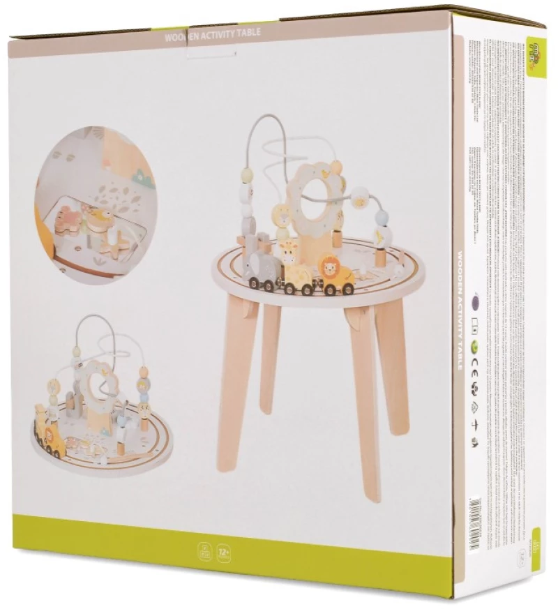 MONI TOYS ΞΥΛΙΝΟ ΤΡΑΠΕΖΑΚΙ ΔΡΑΣΤΗΡΙΟΤΗΤΩΝ 3801005602025