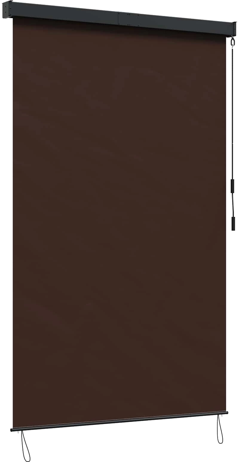 vidaXL Ρόλερ Καφέ 180 x 250 cm Ύφασμα και Αλουμίνιο