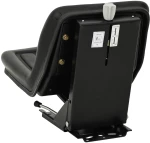 vidaXL Κάθισμα τρακτέρ με ανάρτηση Μαύρο 39,5 x 52 x 43 εκ.