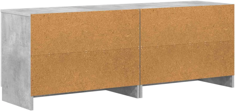 vidaXL Ντουλάπι κρεβατιού 2 pcs Γκρι Σκυροδέματος 66 x 35 x 48 εκ.