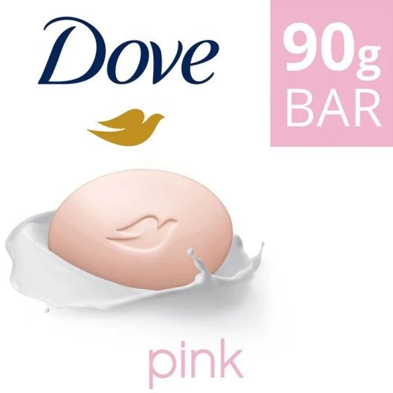 Dove Pink Soap Bar 4x90gr