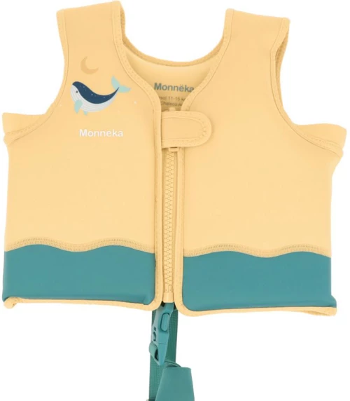 Monneka Γιλέκο Κολύμβησης Teal Whale 3-6 Ετών