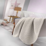 Κουβέρτα Βρεφική Bella Perla Guy Laroche Κούνιας 110x130cm 100% Βαμβάκι