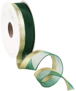 Κορδέλα 10μ. ORGANZA LINEA 25χ.- Πράσινο σκ.