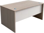 Γραφείο εργασίας Armadi pakoworld sonoma-λευκό 180x75x75εκ