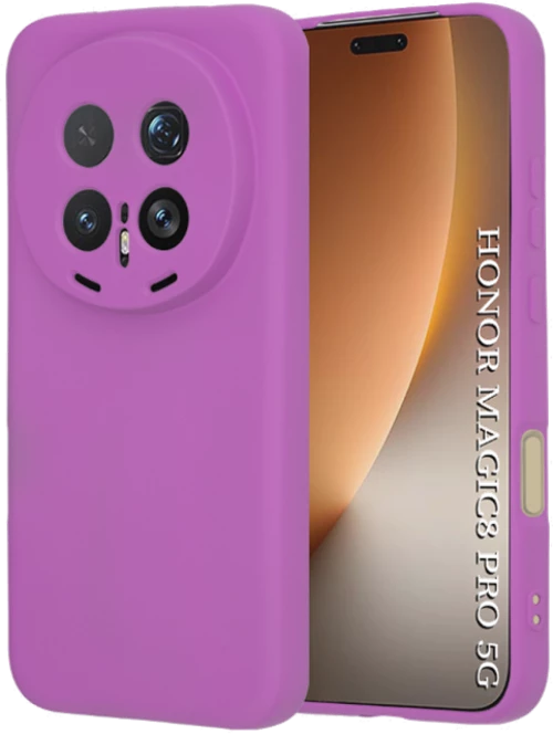 Θήκη Honor Magic8 Pro Techsuit SoftFlex Σιλικόνης - Purple (5949419358843)
