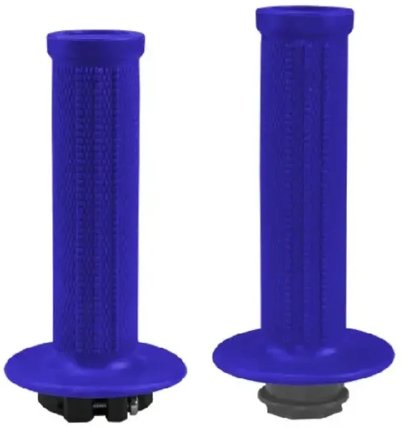 ΧΕΙΡΟΛΑΒΕΣ ΚΑΙ DONUTS UFO MA01828#C MOTOCROSS LOCK-ON ΜΕ ΣΚΡΙΠ ΜΠΛΕ