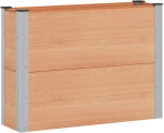 vidaXL Υπερυψωμένη Ζαρντινιέρα Καφέ 100 x 30 x 72 εκ