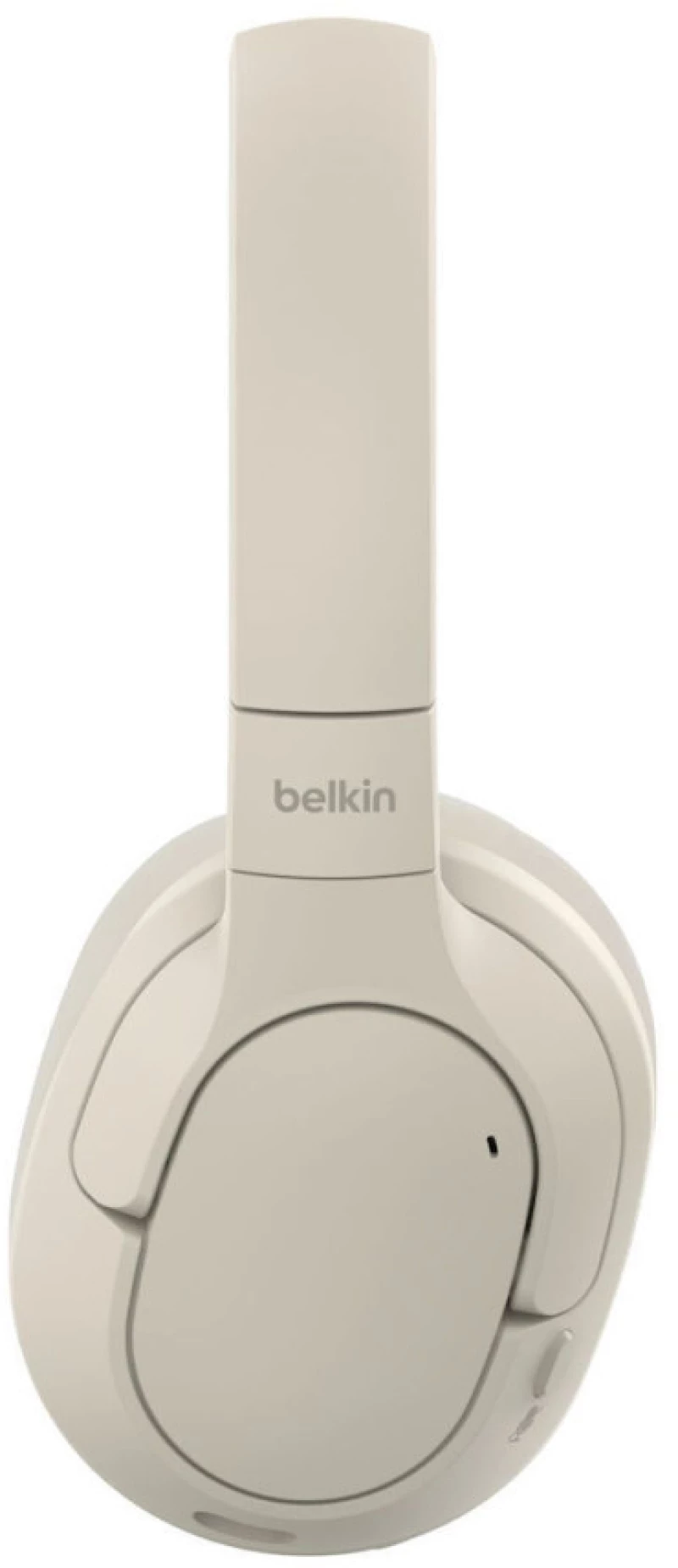 Belkin SoundForm Surround Ασύρματα / Ενσύρματα Over Ear Ακουστικά με Quick Charge - Λευκό