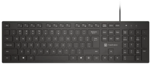 Natec Herring US Multimedia Slim Keyboard Black