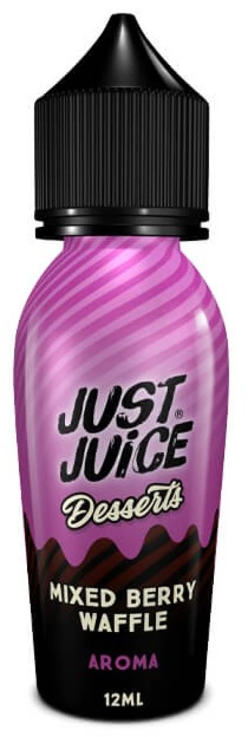 Just Juice Desserts Mixed Berry Waffle Flavour Shot 12/60ml