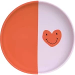 Lavender, Πιάτο σιλικόνης, Happy Rascals, Heart, Laessig
