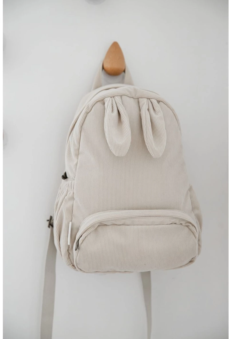 Minene Παιδικό Backpack Cream Bunny