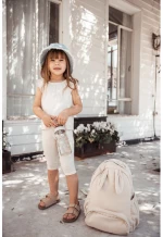 Minene Παιδικό Backpack Cream Bunny