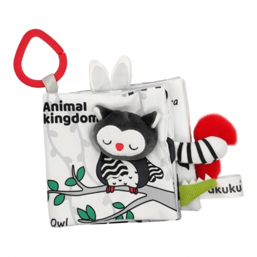 Μαλακό Βιβλιαράκι Animals Kingdom