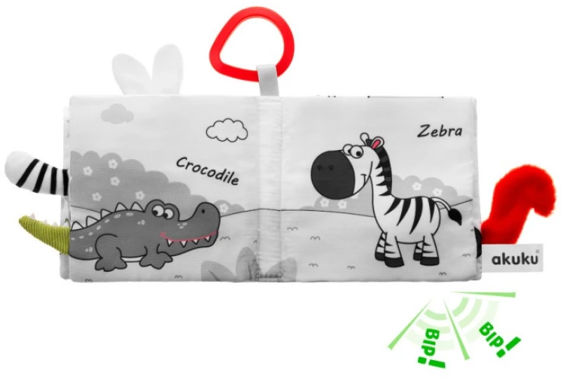 Μαλακό Βιβλιαράκι Animals Kingdom