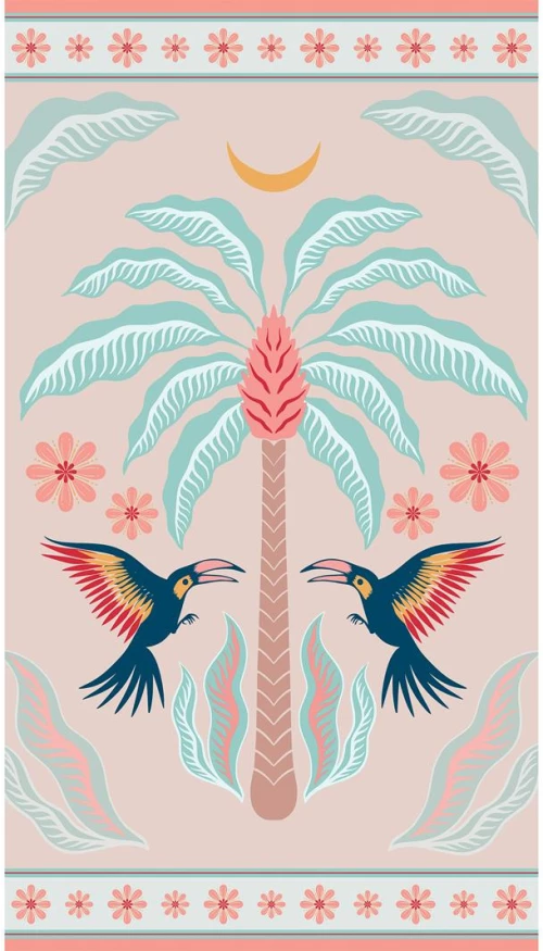 Πετσέτα Θαλάσσης EM40 (90x160) microfiber Palamaiki