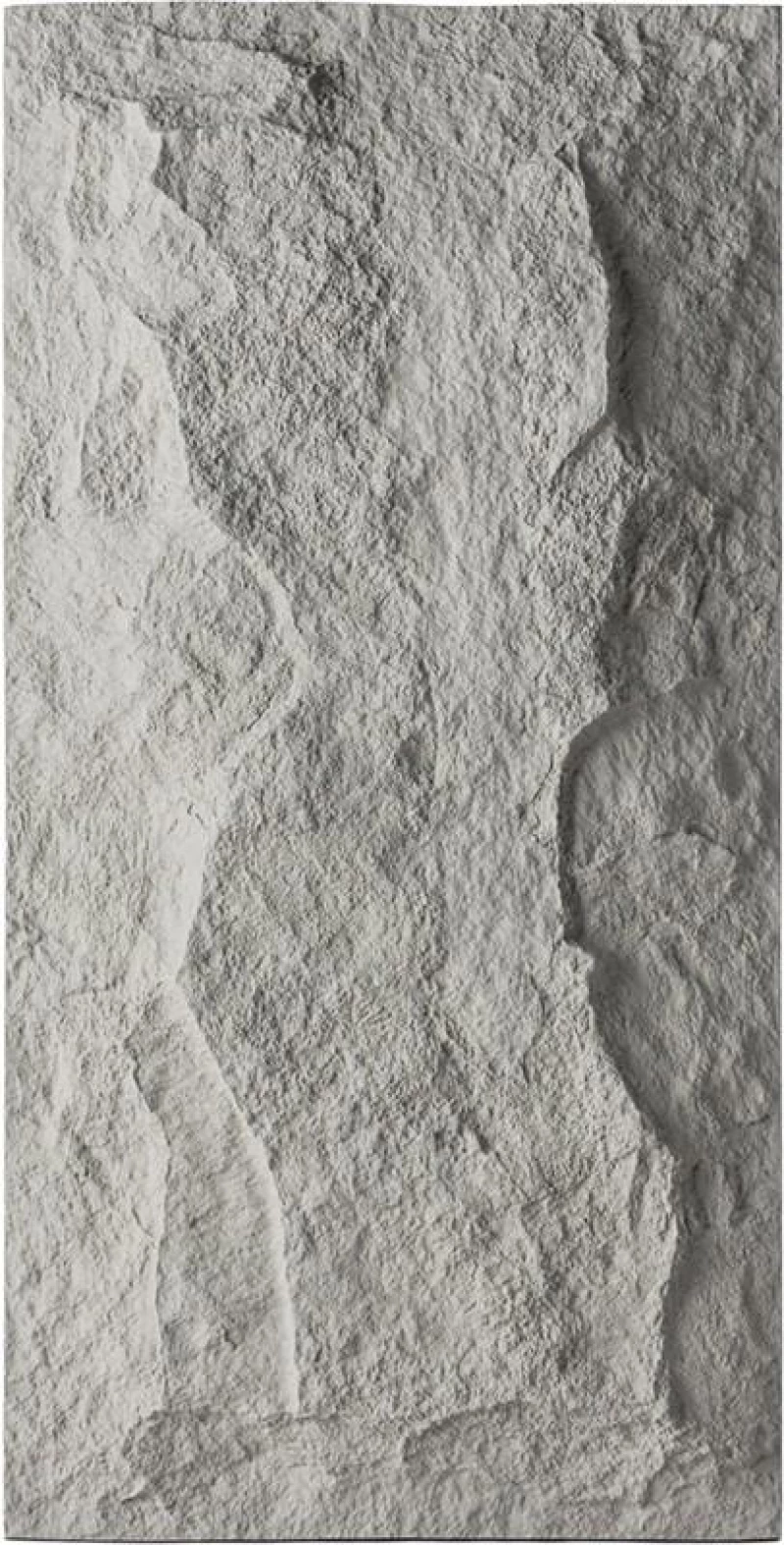 PANEL PU ΤΕΧΝΗΤΗΣ ΠΕΤΡΑΣ 314040 MUSHROOM STONE 600/1200mm LIGHT GREY New Plan