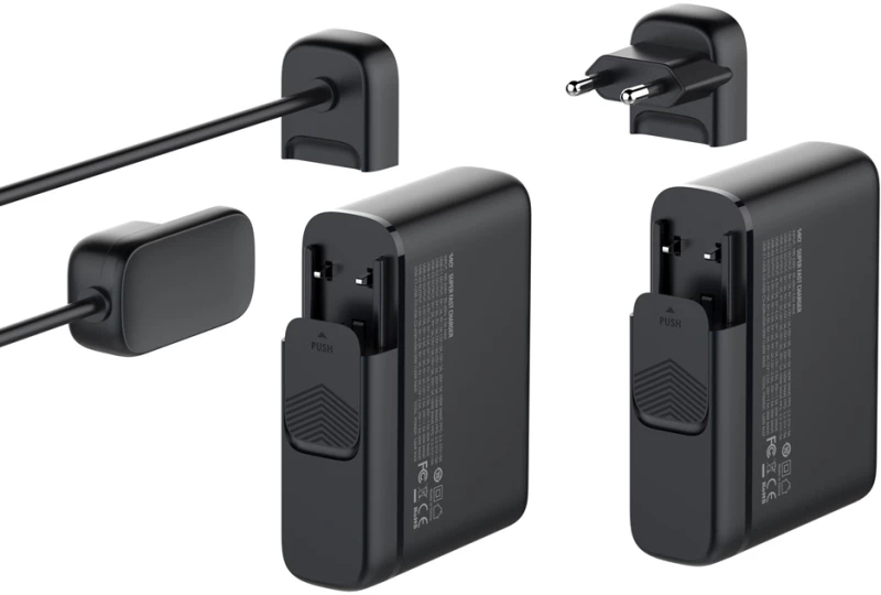 LDNIO σταθμός φόρτισης A6140C  3x USB-C/3x USB  140W  PD/QC  GaN  μαύρος