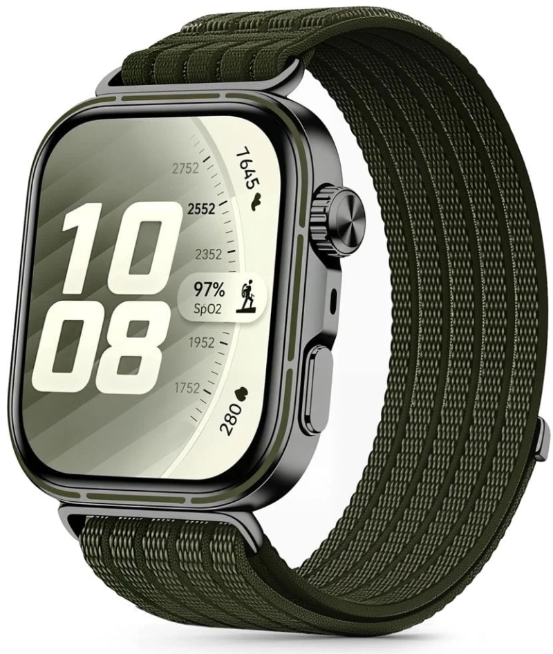 Λουράκι Huawei Watch Fit 3 / 4 / 4 Pro / 5 / 5 Pro Tech-Protect Nylon Military Green