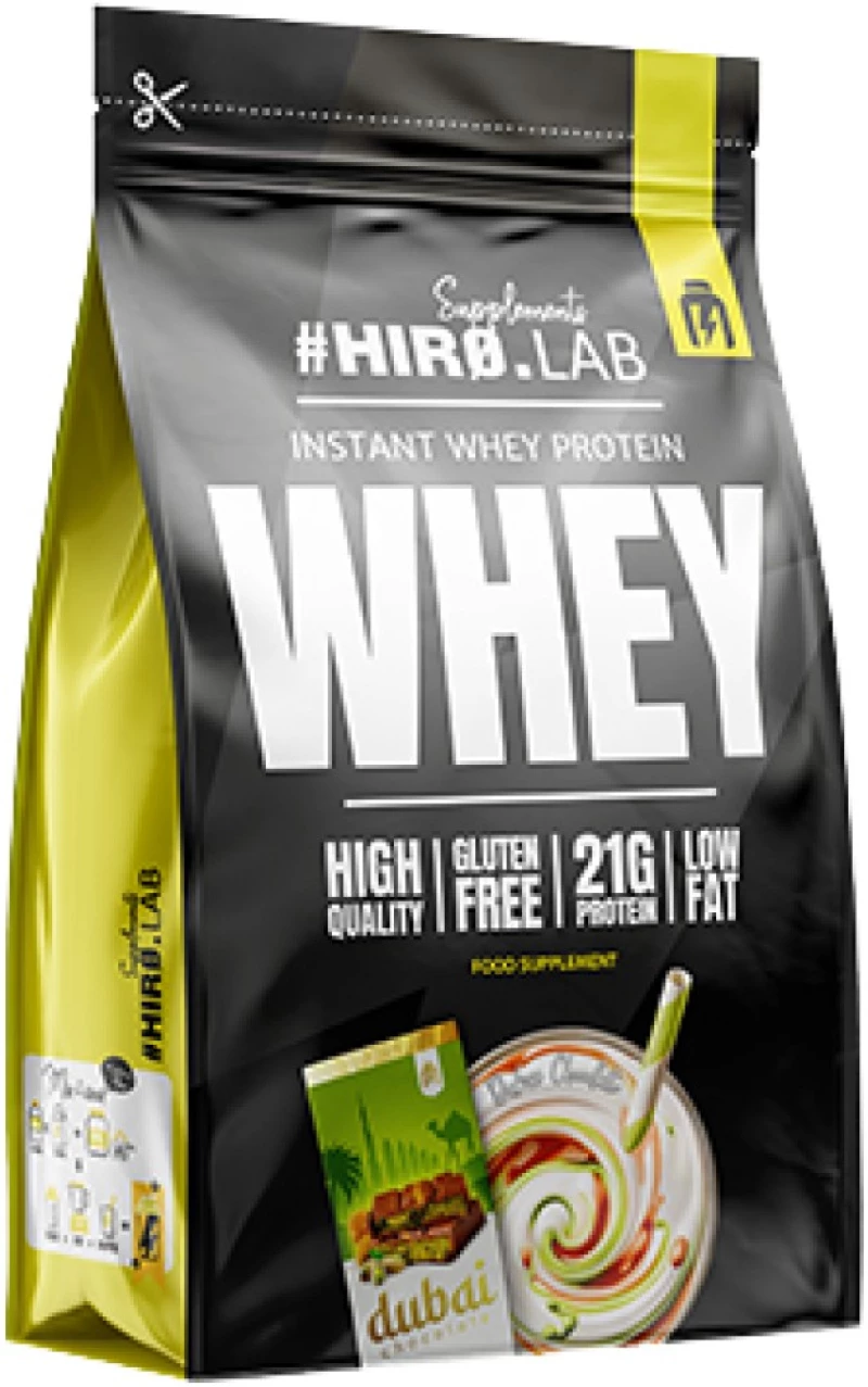 Hero.Lab Instant Whey Protein | High Quality Whey Concentrate [750 Γραμμάρια] Dubai Chocolate
