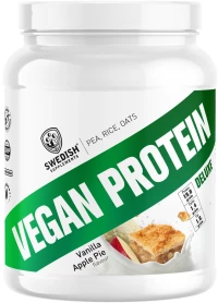 Swedish Supplements Vegan Protein Deluxe | from Pea, Rice and Oats [750 Γραμμάρια] Χωρίς γεύση