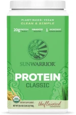 Sunwarrior Classic Protein Powder | Organic Fermented Brown Rice [750 Γραμμάρια] Χωρίς γεύση