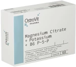 OstroVit Magnesium Citrate + Potassium + B6 P-5-P Blisters [60 Κάψουλες]