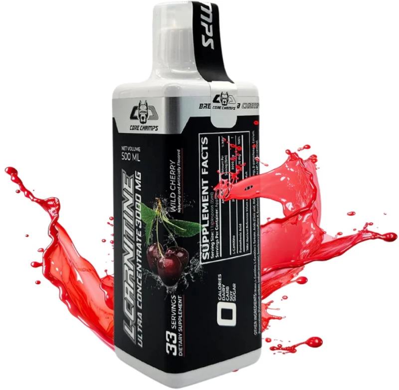 Core Champs by Kai Greene L-Carnitine Liquid 3000 mg [500 ml] Άγριο Κεράσι