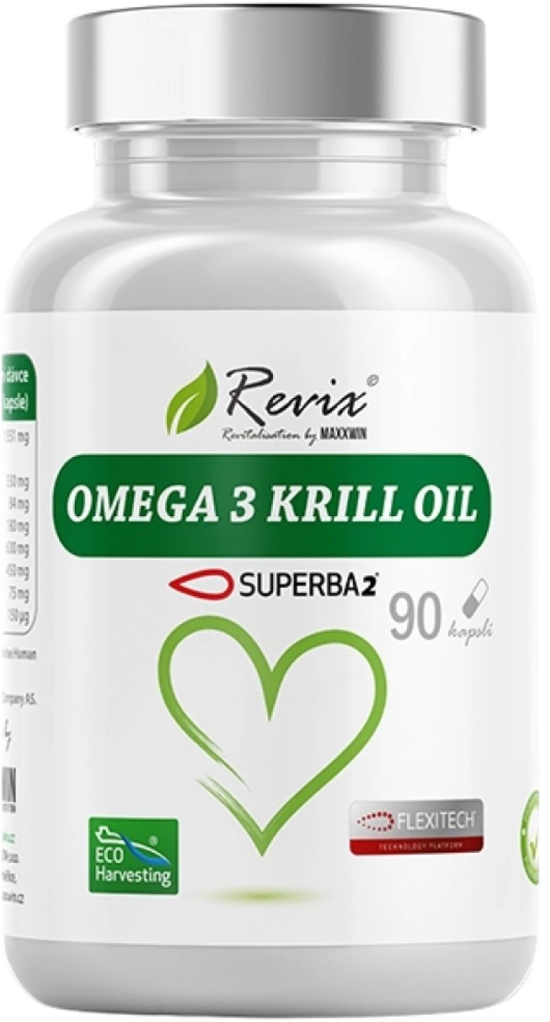 MAXXWIN Nutrition Revix Series | Omega 3 Krill Oil 517 mg [90 Κάψουλες]