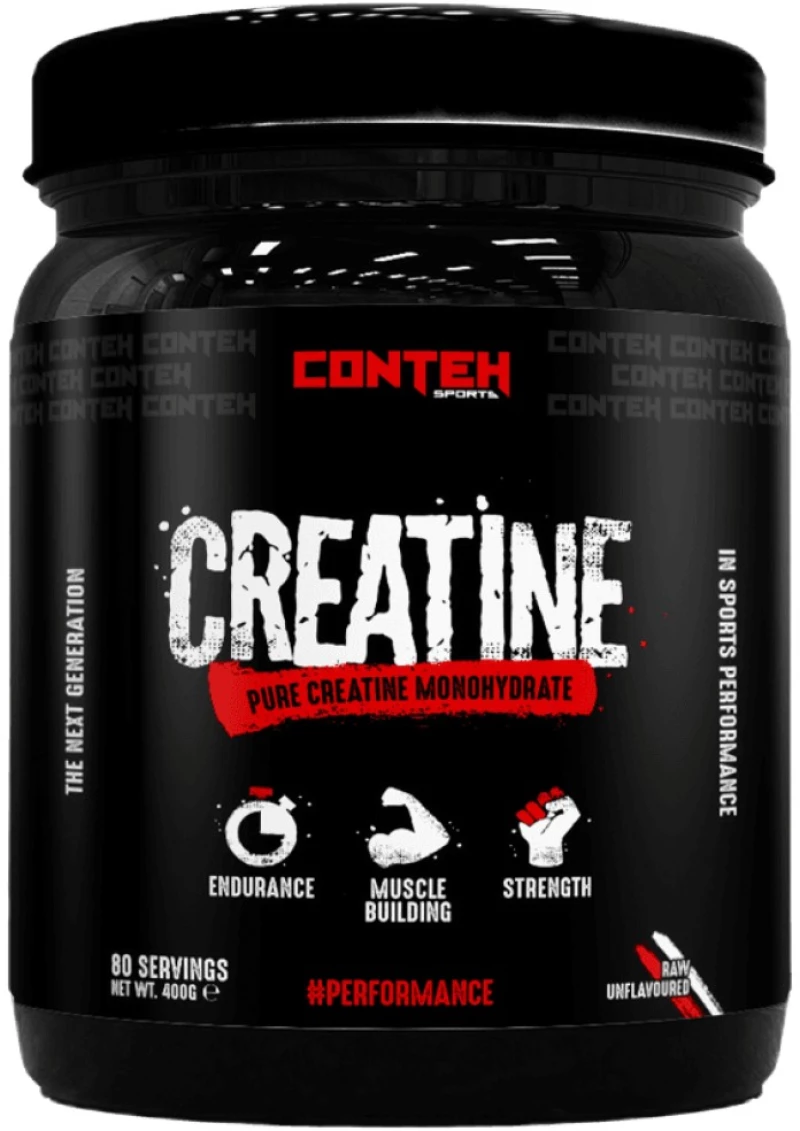 Conteh Creatine Monohydrate [400 Γραμμάρια] Χωρίς γεύση