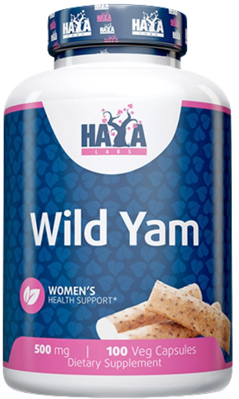 Haya Labs Wild Yam Root 500 mg [100 Κάψουλες]