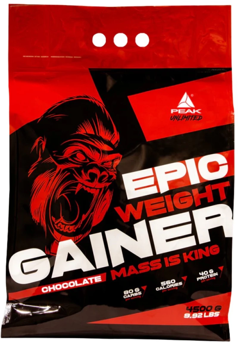 PEAK Nutrition Epic Weight Gainer | Mass is King [4500 Γραμμάρια] Σοκολάτα