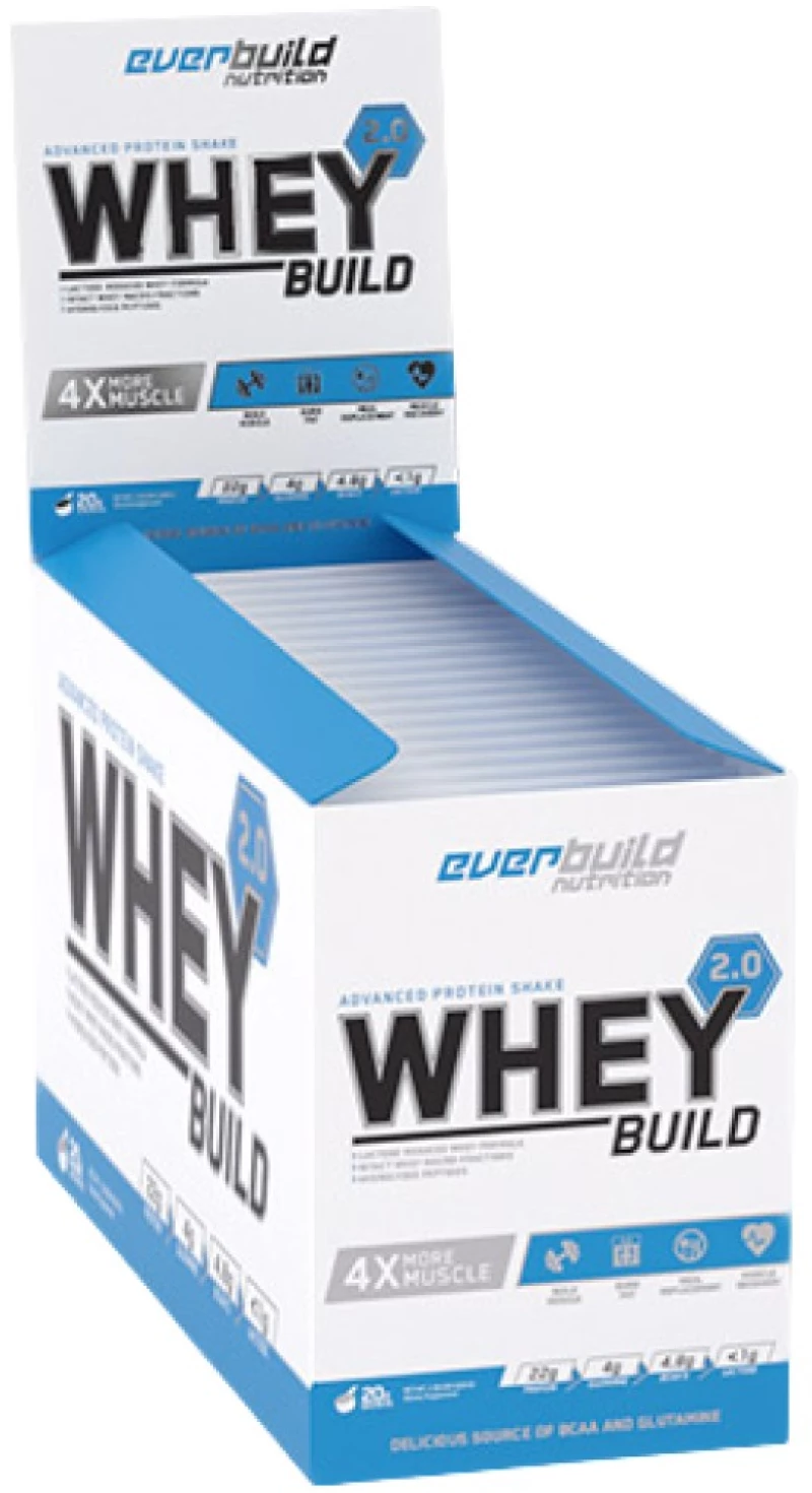 EverBuild Whey Build 2.0 [20 x 31 Γραμμάρια] Αλμυρή καραμέλα